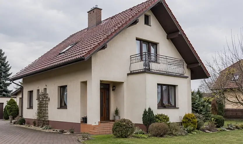 Istniejący budynek przygotowany do wymiany kotła gazowego